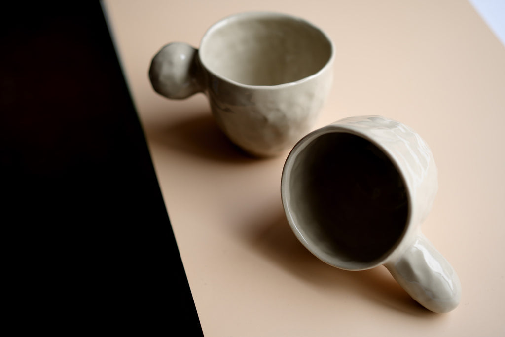 Handcrafted WabiSabi Ceramic Mug – Japanese Pottery by Sawa Isshiki