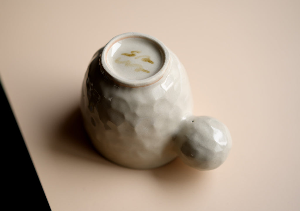 Handcrafted WabiSabi Ceramic Mug – Japanese Pottery by Sawa Isshiki