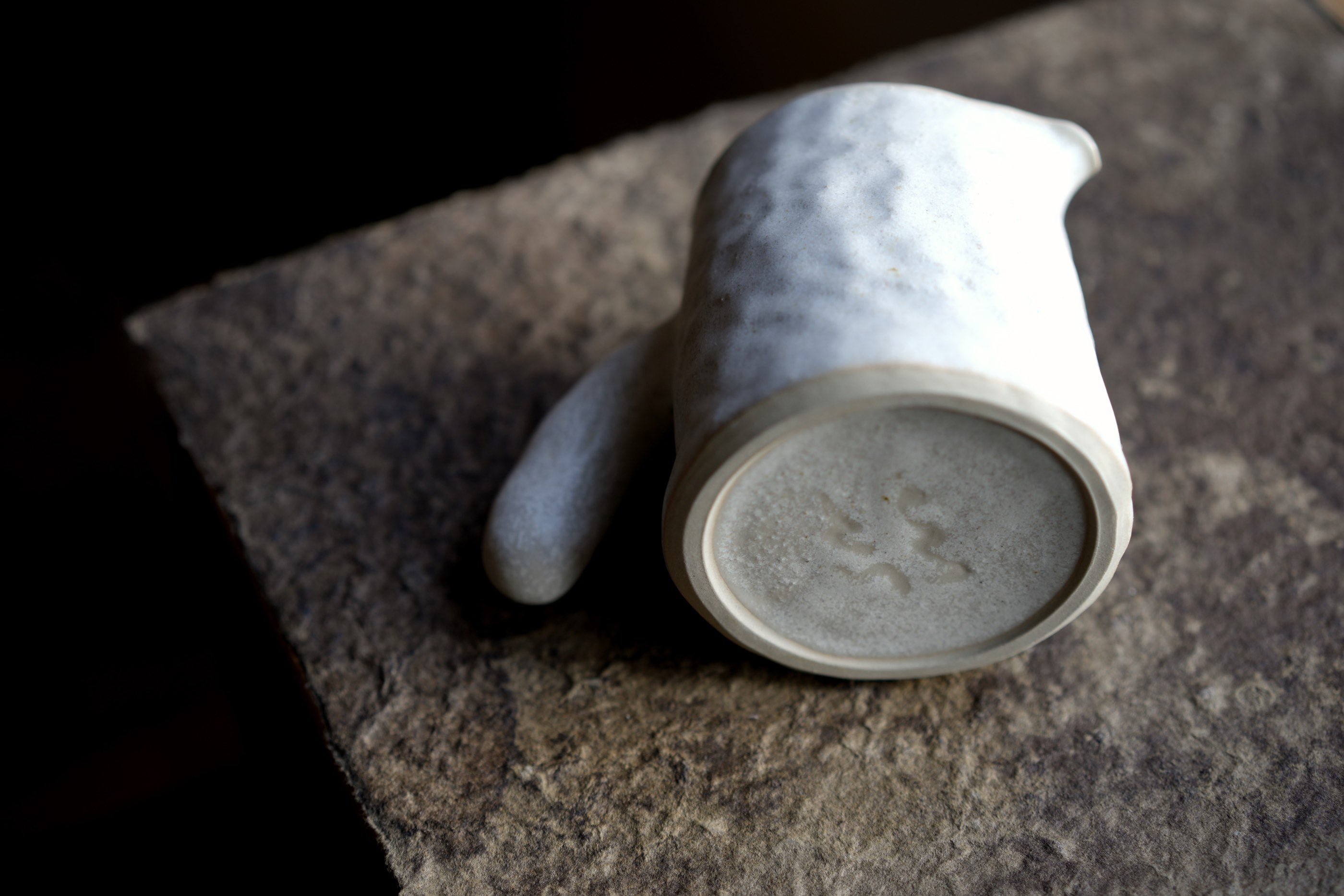 Handmade Ceramic Tea Pitcher – Sawa Isshiki Wabi Sabi Server